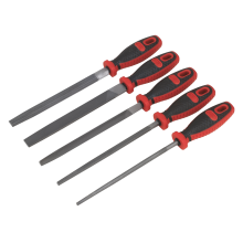 5pc 200mm Engineer’s Smooth Cut File Set