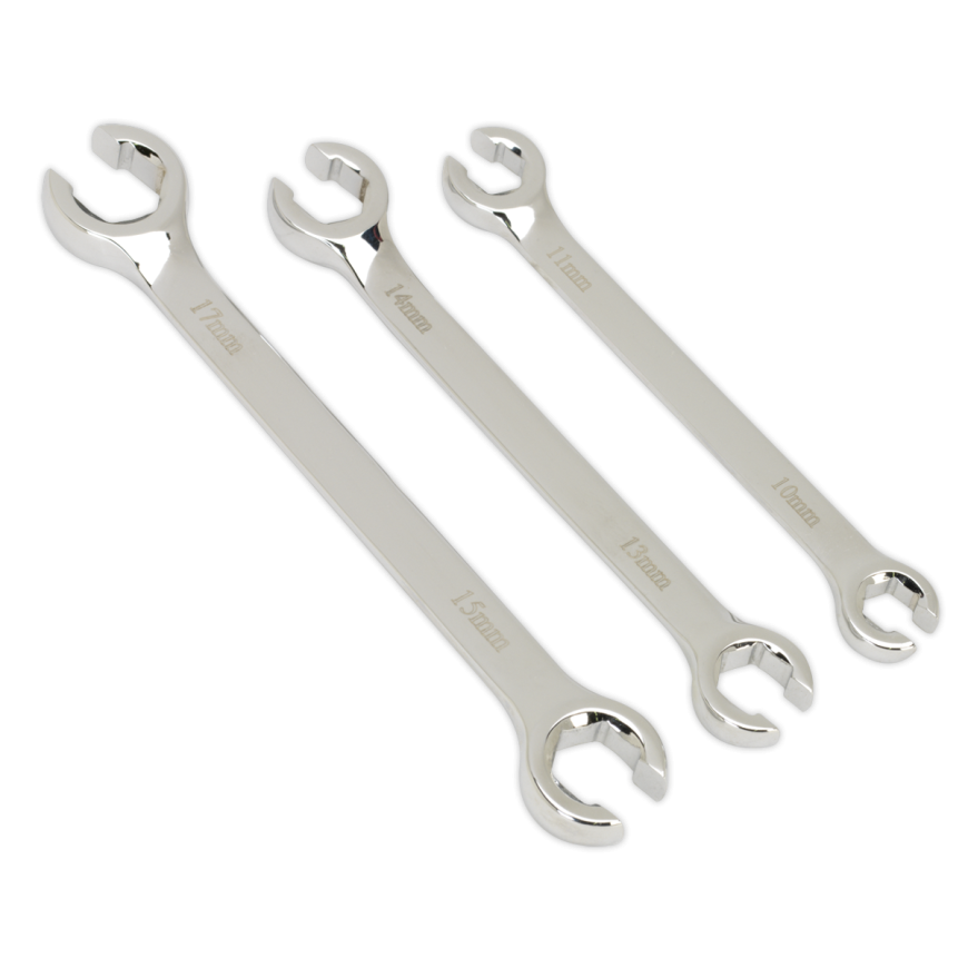 3pc Flare Nut Spanner Set