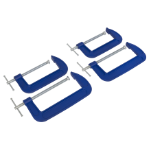 4pc G-Clamp Set