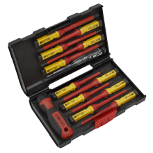 13pc Interchangeable Screwdriver Set - VDE Approved