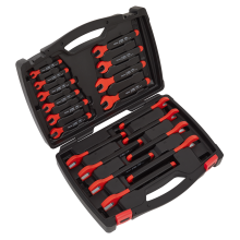 18pc Insulated Open-End Spanner Set - VDE Approved