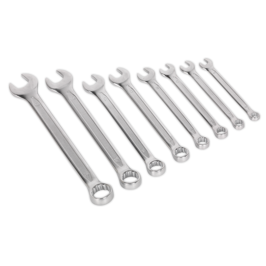 8pc Combination Spanner Set