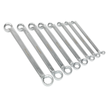 8pc Offset Double End Ring Spanner Set