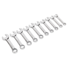 10pc Stubby Combination Spanner Set