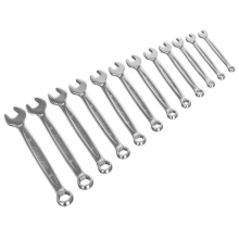 12pc Lock-On™ Combination Spanner Set