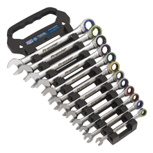 12pc Combination Ratchet Spanner Set - Platinum Series