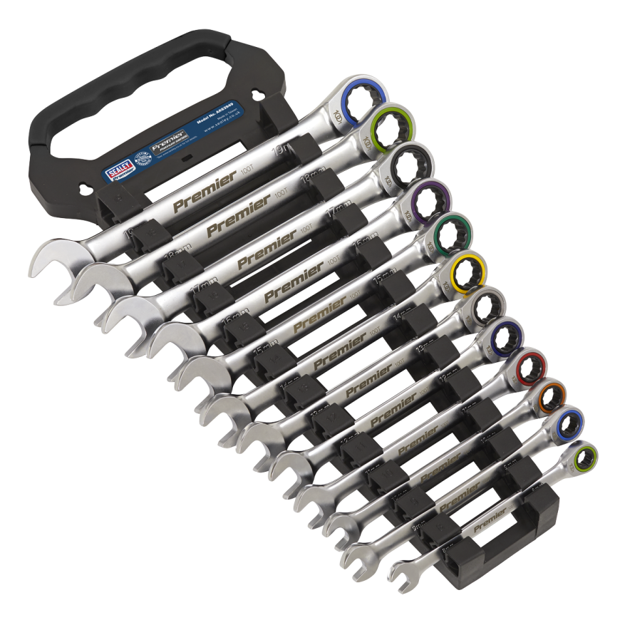 12pc Combination Ratchet Spanner Set - Platinum Series