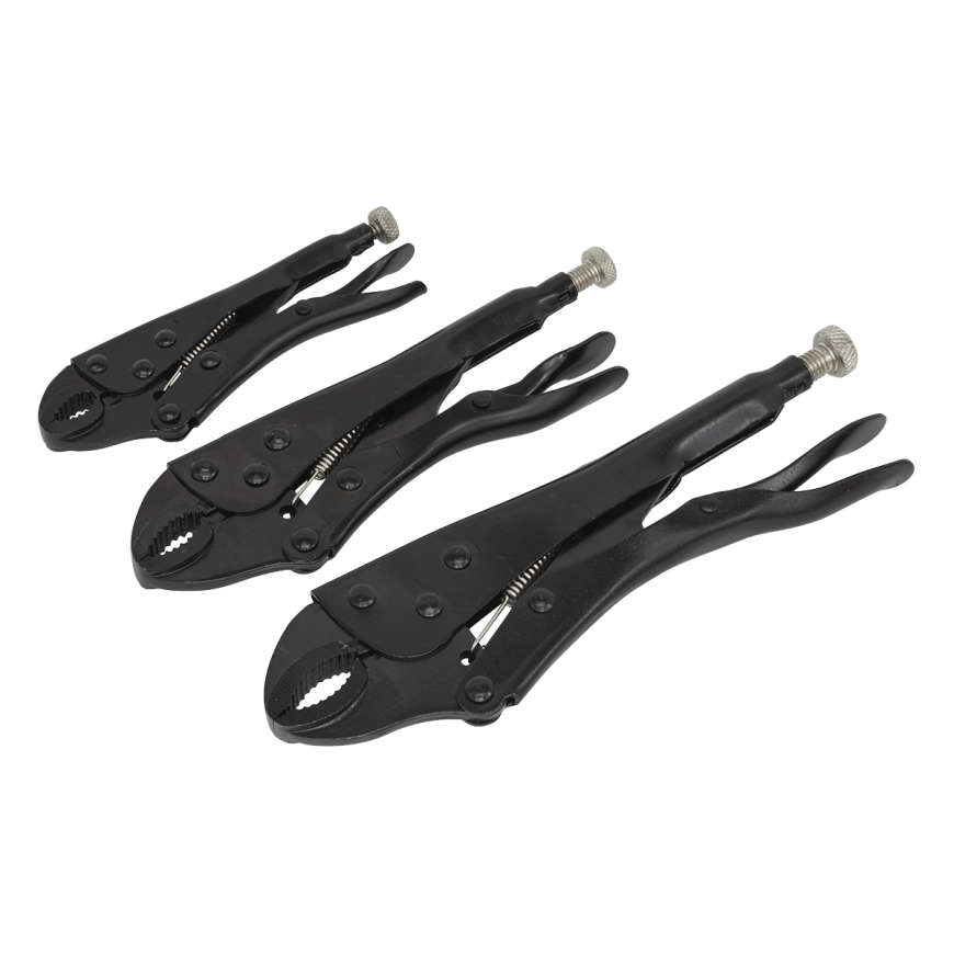 3pc Locking Pliers Set