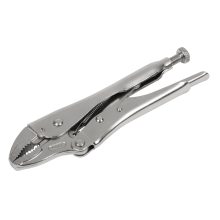 185mm Locking Pliers Curved Jaws 0-38mm Capacity