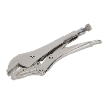 185mm Locking Pliers Straight Jaws 0-30mm Capacity