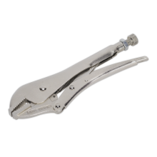 230mm Locking Pliers Straight Jaws 0-45mm Capacity