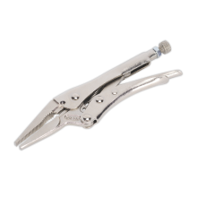 170mm Long Nose Locking Pliers 0-50mm Capacity