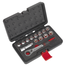 14pc Low Profile Go-Through Socket Set