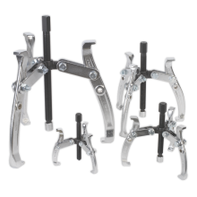 4pc Triple Leg Gear Reversible Puller Set