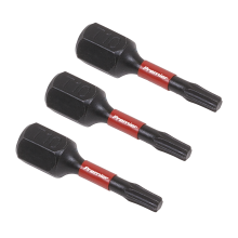 3pc 25mm TRX-Star* T10 Impact Power Tool Bit Set