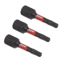 3pc 25mm TRX-Star* T15 Impact Power Tool Bit Set