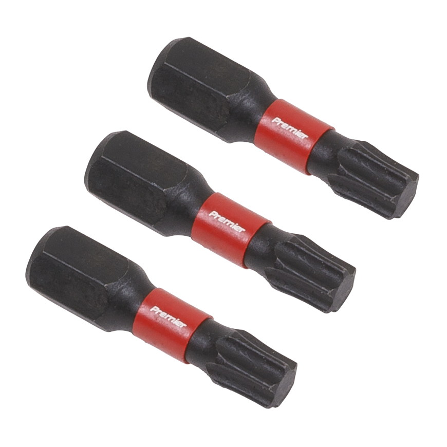 3pc 25mm TRX-Star* T27 Impact Power Tool Bit Set