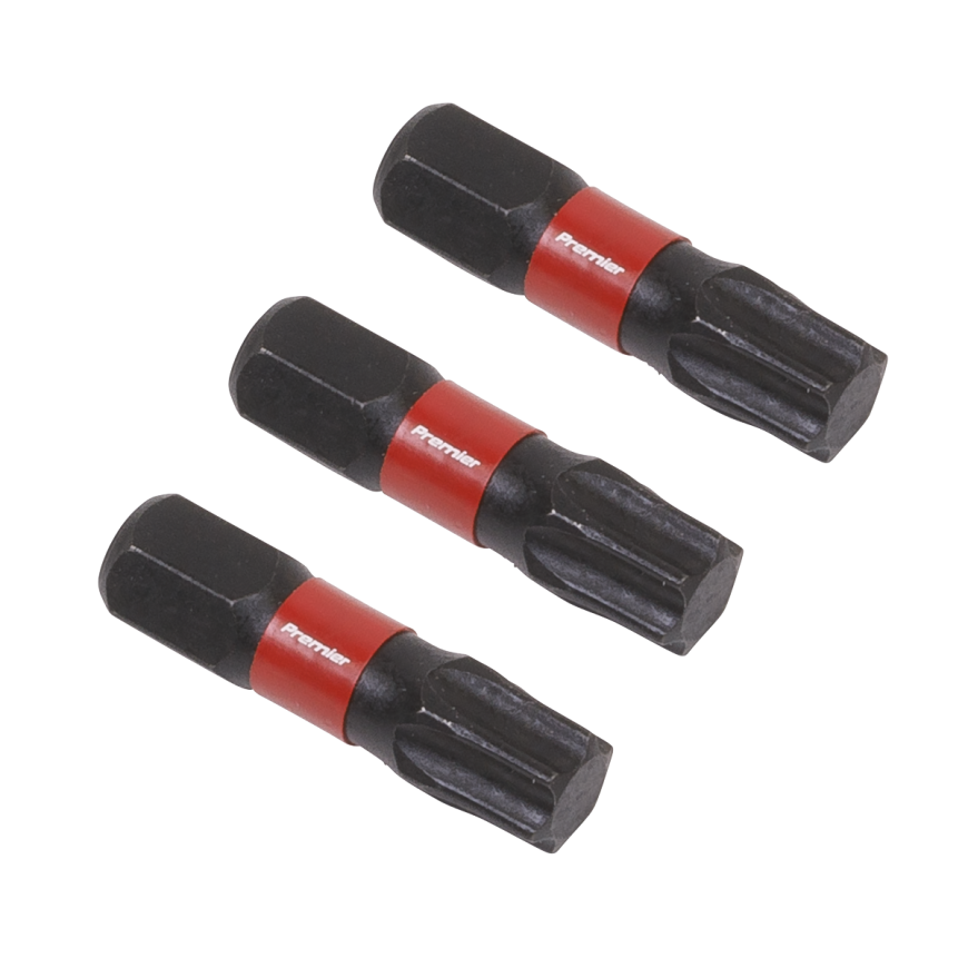 3pc 25mm TRX-Star* T40 Impact Power Tool Bit Set