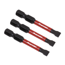 3pc 50mm Slotted 5.5mm Impact Power Tool Bit Set