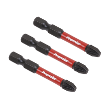 3pc 50mm Pozi #3 Impact Power Tool Bit Set