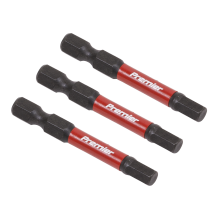 3pc 50mm Hex 5mm Impact Power Tool Bit Set