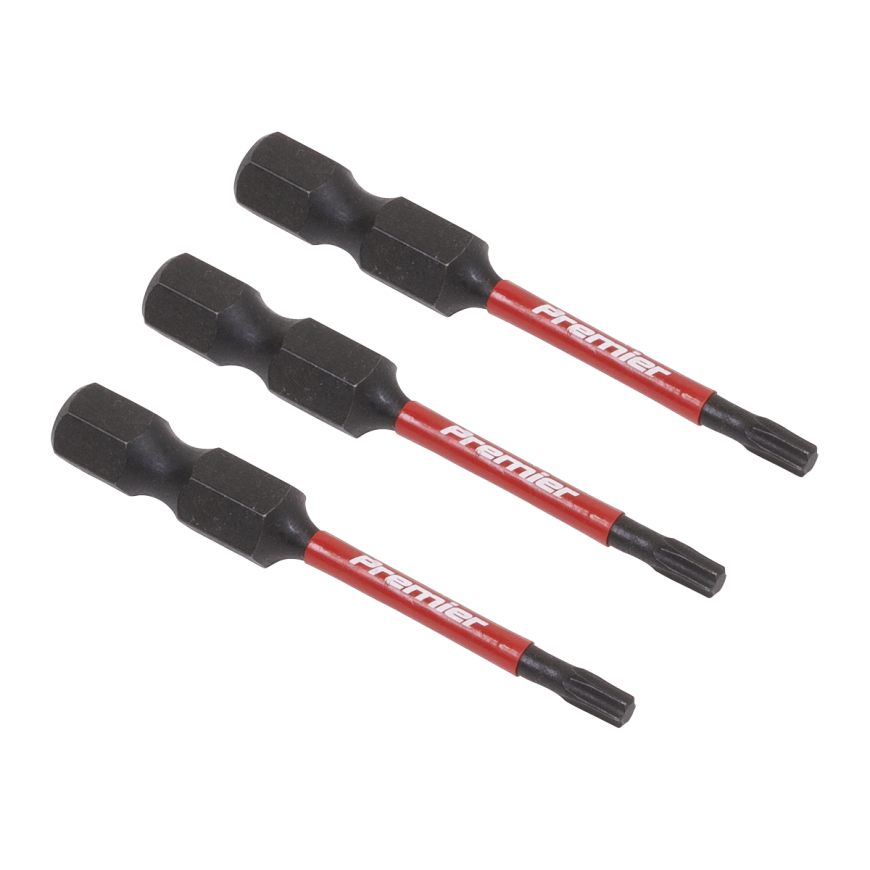 3pc 50mm TRX-Star* T10 Impact Power Tool Bit Set