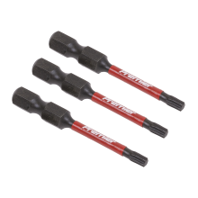 3pc 50mm TRX-Star* T15 Impact Power Tool Bit Set