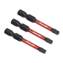 3pc 50mm TRX-Star* T25 Impact Power Tool Bit Set