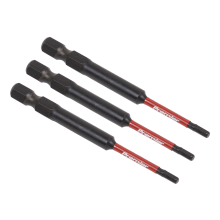 3pc 75mm Hex 2.5mm Impact Power Tool Bit Set