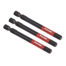 3pc 75mm Hex 6mm Impact Power Tool Bit Set