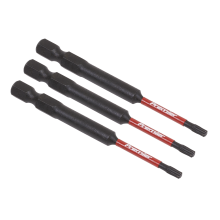 3pc 75mm TRX-Star* T10 Impact Power Tool Bit Set