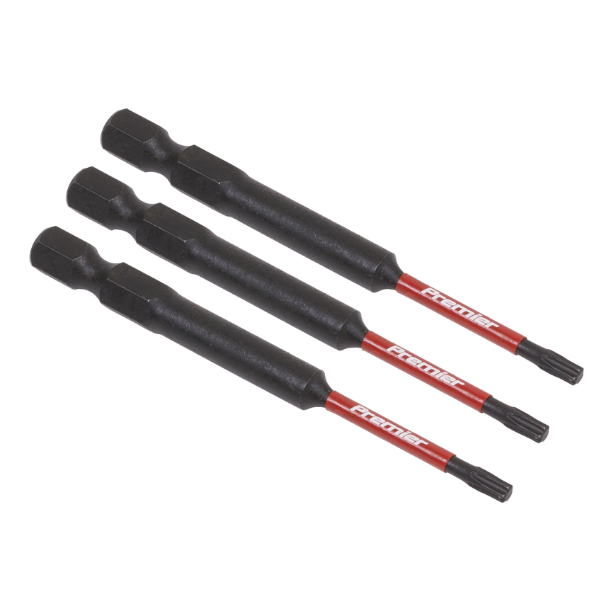 3pc 75mm TRX-Star* T10 Impact Power Tool Bit Set