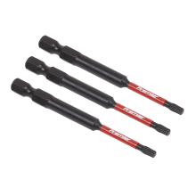 3pc 75mm TRX-Star* T15 Impact Power Tool Bit Set