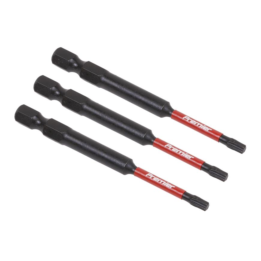 3pc 75mm TRX-Star* T15 Impact Power Tool Bit Set