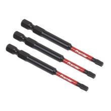 3pc 75mm TRX-Star* T20 Impact Power Tool Bit Set