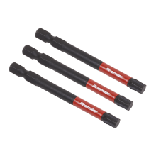 3pc 75mm TRX-Star* T40 Impact Power Tool Bit Set