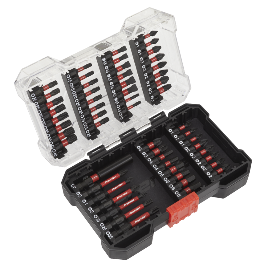 55pc Impact Grade Power Tool Bit Set