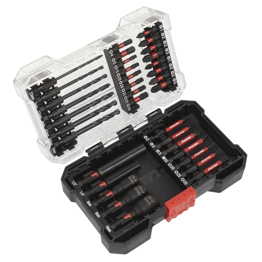 35pc Impact Grade Power Tool Bit Set