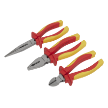 3pc Pliers Set - VDE Approved