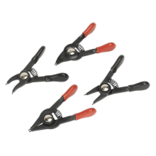 4pc 10-22mm Mini Circlip Pliers Set