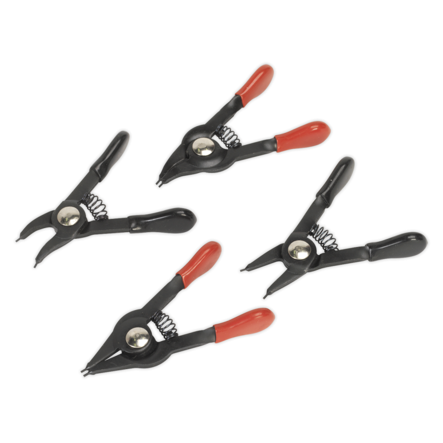 4pc 10-22mm Mini Circlip Pliers Set