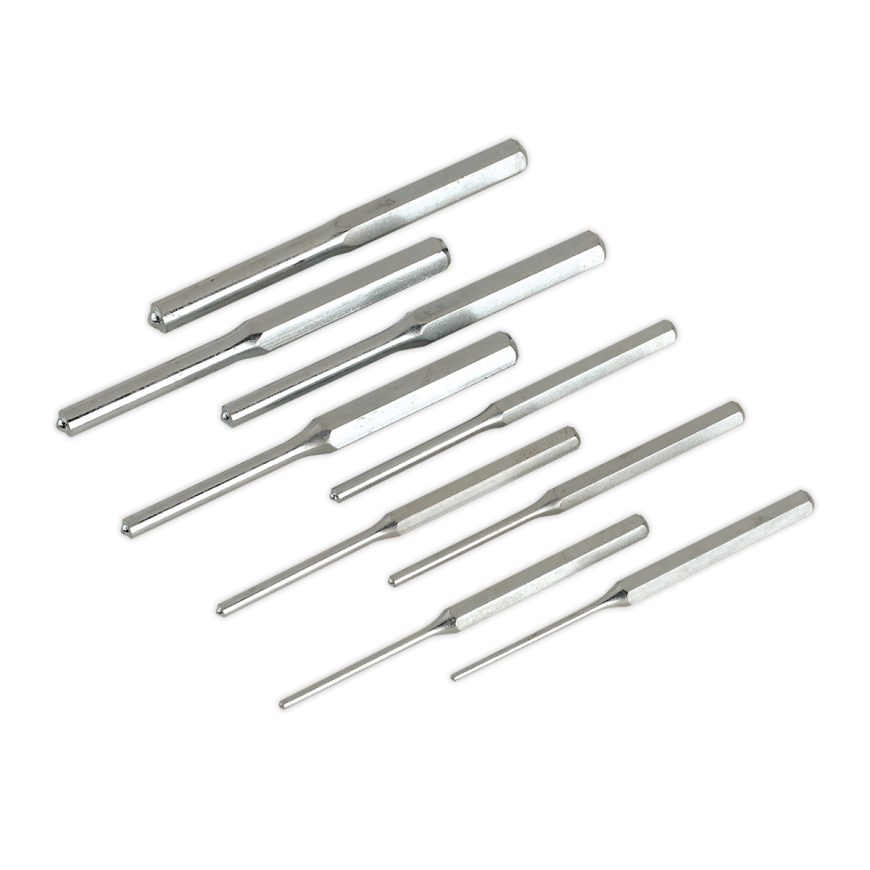 9pc Parallel Roll Pin Punch Set - Imperial