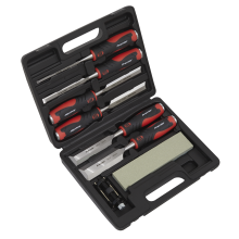 8pc Hammer-Thru Wood Chisel Set