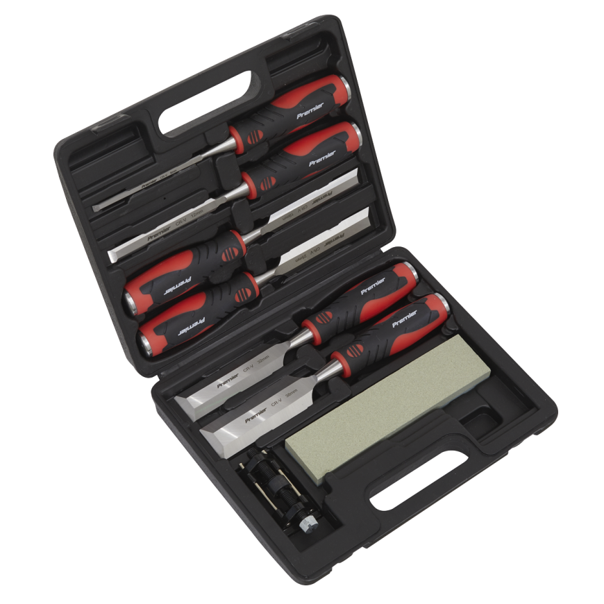 8pc Hammer-Thru Wood Chisel Set