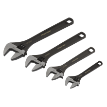 4pc Adjustable Wrench Set