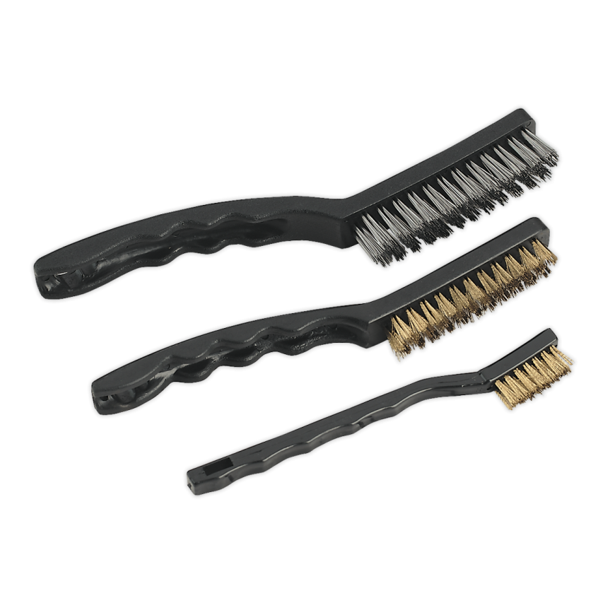 3pc Auto Engineer’s Wire Brush Set