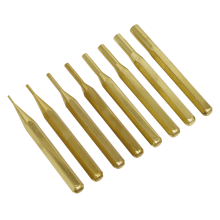 8pc Brass Pin Punch Set