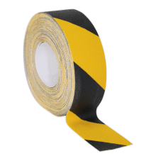 50mm x 18m Black & Yellow Self-Adhesive Anti-Slip Tape