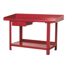 1.5m Steel Workbench with 1 Drawer
