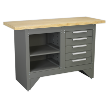 5 Drawer Heavy-Duty Workbench